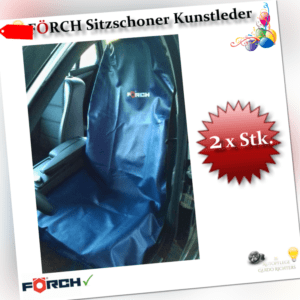 ?2x Förch ?SITZSCHONER ?SITZBEZUG NYLON UNI GR WASCHBAR ? ?WERKSTATT AUTO