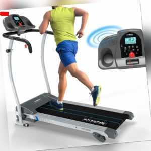 Laufband Handpulssensor LCD Display Heimtrainer Fitnessgerät 1100W 12 km/h 120kg