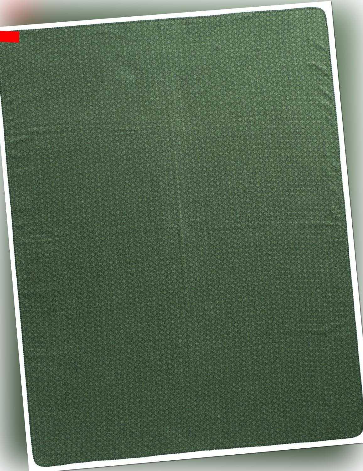 Biederlack Wohndecke Atomic Pattern Green 150 x 200 cm