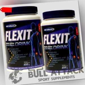 NEU: 2x FLEXIT = 800G  GLUCOSAMIN + CHONDROITIN + MSM + Hyaluronsäure + Kollagen