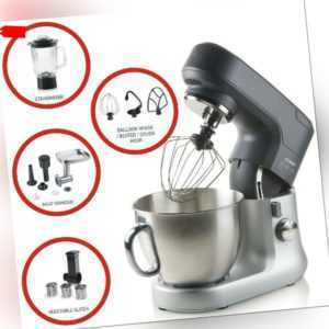 Küchenmaschine Komplettset 4,5Liter Profi-Knetmaschine Standmixer...