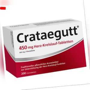 CRATAEGUTT 450MG HERZ KREISLAUF Filmtabletten 200 St PZN:14064541