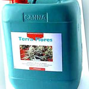 CANNA Terra Flores (NPK 2-2-4) 10 L Blütedünger für den Anbau auf Erde Grow