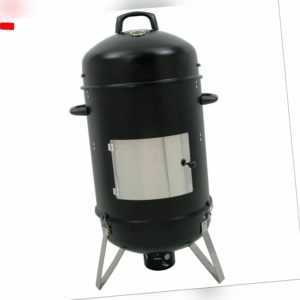 BBQ-TORO Räuchertonne "Hickory" Räucherofen Smoker Smokertonne Räuchern Ø 46 cm