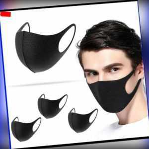 Gesichtsmaske Behelfsmaske 5er Set Maske waschbar Mund und Nasen Maske
