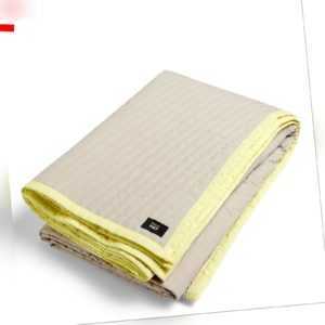 Bias Quilt Tagesdecke 195 x 245 cm Lemon Sorbet Hay