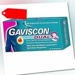 GAVISCON DUAL 250/106,5/187,5MG Kautabletten 48 St PZN:11528394