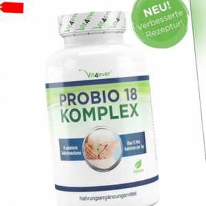 vit4ever Probio 18 Komplex Kulturen mit 18 Bakterienstämmen + FOS Neu!
