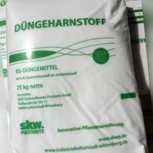 Harnstoffdünger Düngeharnstoff 25 kg Harnstoff 46 % N Stickstoff spritzfähig