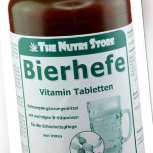 Bierhefe 500 mg Vitamin Tabletten 500 Stk. mit B-Vitaminen - PZN: 00105242