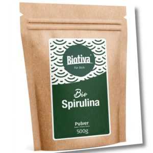 Spirulina Pulver Bio 500g (2,78 EUR/100 g)
