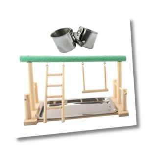 Vogel Barschen Nest Spielstand Gym Spielplatz Schaukel Leiter für Sittich Ara