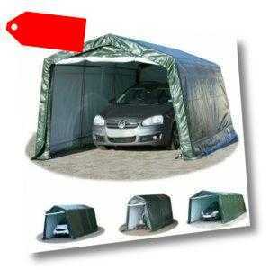 Zeltgarage Garagenzelt Carport Unterstand Schuppen Auto Garage Zelt 260g/m² PE