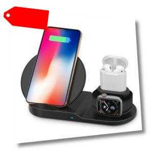 3 in 1 Wireless Charger Ladestation Ladegerät für iPhone / Apple Watch / Airpods
