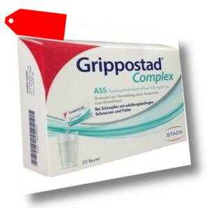 GRIPPOSTAD Complex ASS/Pseudoephedrin 500 mg/30 mg 20 St PZN 14820333