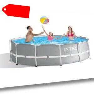 Intex Swimming Pool Ø 366 x 99 cm Frame Pool Set Prism Rondo 26716
