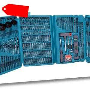 Makita Bit und Bohrer Set 216 tlg. P-44046 Werkzeugkoffer Koffer XXL Zubehör XL