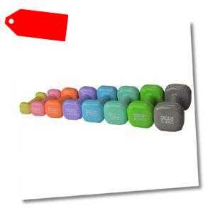 HANSSON Aerobic Vinyl Hantel Fitness Vinylhantel Neoprenhantel Gewicht Hantelset