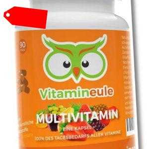 Multivitamin Kapseln - ohne Zusätze - Qualität aus Deutschland - Vitamineule®