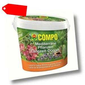 Compo Mediterraner Langzeit-Dünger 1,5 kg Dünger Zitruspflanzen Hibiskus Oliven