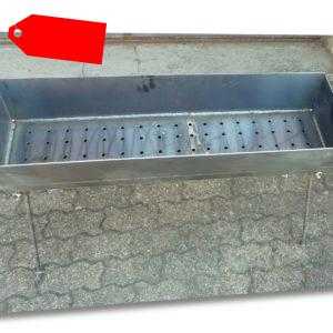 Mangal aus 3 mm Stahl 90x27 cm  Grill Mangal Schaschlik  ohne Zubehör