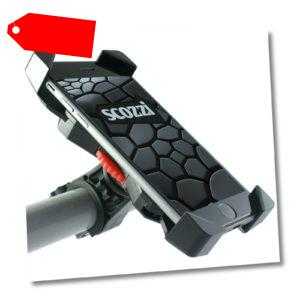 scozzi®Handyhalterung Fahrrad Universal Lenker Handy Smartphone Halterung Halter