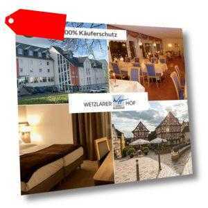 3 Tage Urlaub in Wetzlar im Lahntal im Hotel Wetzlarer Hof mit Halbpension