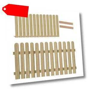 Holzpaket für Gartenzaun-Element Lärchenholz 180x90 mit 13 Zaunlatten 2 Riegel