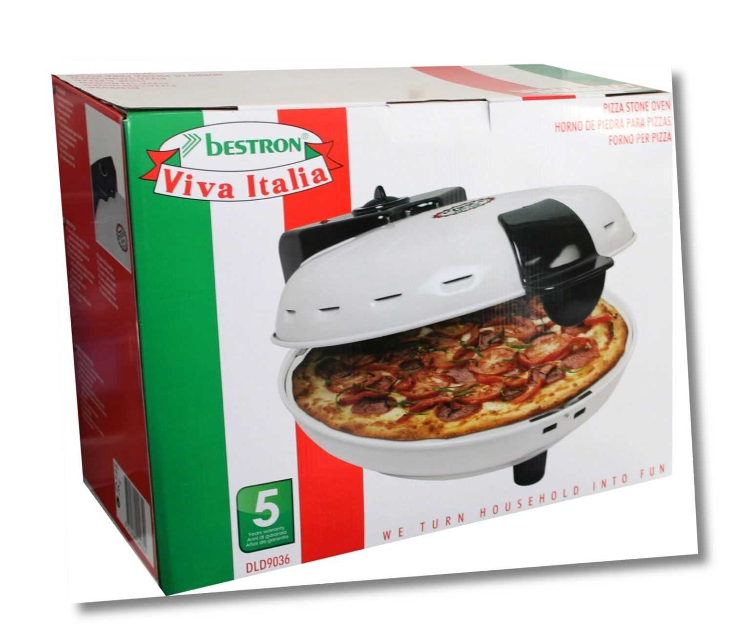 Pizzaofen Pizzamaker Steinofen Express Italy Pizza in 8 min....