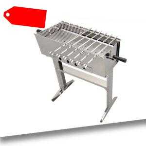 Edelstahl Schaschlikgrill Baikal, Mangal, BBQ Grill