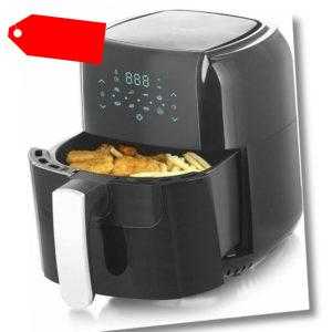 XXL-Heißluft-Fritteuse digital Emerio AF-123544 Low Fat Air-Fryer...