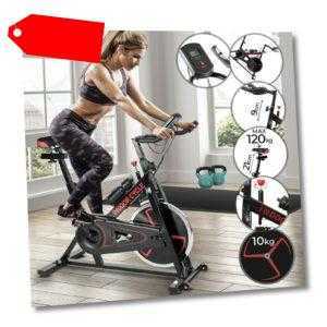 Heimtrainer Fahrrad Home Indoor Cycle Fitness-Bike Ergometer Cycling Trimmrad