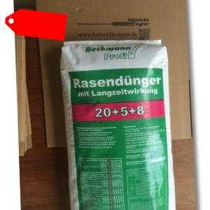 Premium Rasendünger mit Langzeitwirkung 25 kg NPK 20+5+8 Beckmann Rasen Düng