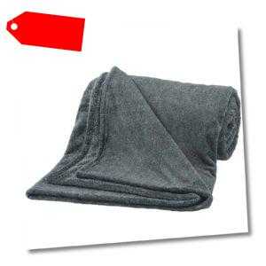 Decke Kuscheldecke Wohndecke bugatti grau 160x220cm Tagesdecke