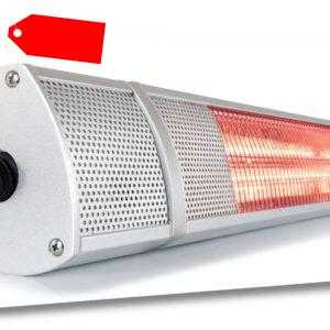 2000W Heizstrahler Terassenstrahler Wärmestrahler Infrarotstrahler Wandstrahler