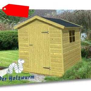 Gartenhaus Boudewijn Blockhaus Gerätehaus Holzhaus Schuppen 180x180 cm 16 mm Neu