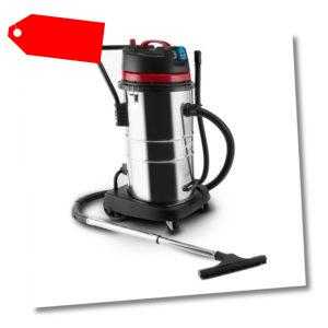 Industriesauger Staubsauger Nass Trockensauger HEPA Filter Rot 2000W 60L