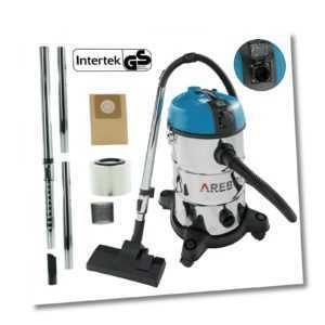 Arebos Industriestaubsauger Nass- & Trockensauger 2300W Staubsauger 30L Blau