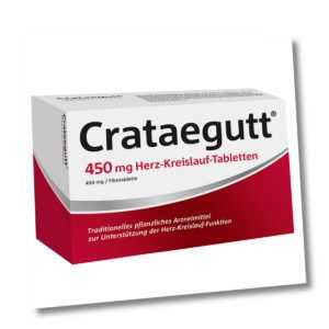 CRATAEGUTT 450MG HERZ KREISLAUF Filmtabletten 100 St PZN:14064535