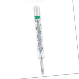 Klassisches Glasfieberthermometer OHNE Quecksilber Fieberthermometer Glas