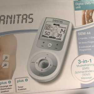 SANITAS SEM 44 Digital EMS/TENS Tensgerät 3 in 1 Multifunktion Muskeltraining