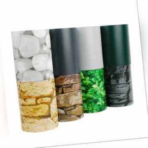 pvc sichtschutz streifen Doppelstabmatten zaun folie zaunblende rolle anthrazit