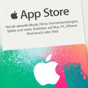 iTunes 50€ EUR Guthaben Karte 50 Euro Apple Store Gutschein Key Deutschland - DE