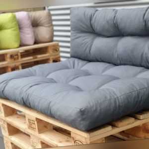 Palettenkissen Set Palettensofa Palettenpolster Sitzkissen Rückenkissen 120x8...