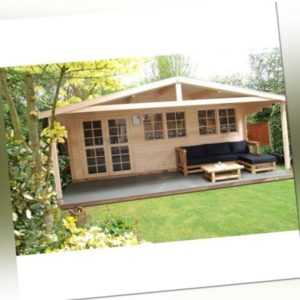 Agande Gartenhaus Blockhaus Gerätehaus Holz 600x300, 40 mm 403910