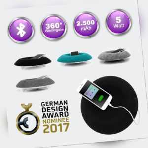 ARINA Bluetooth Lautsprecher von MUEMMA® Powerbank Feature 360°Soundbar Musikbox