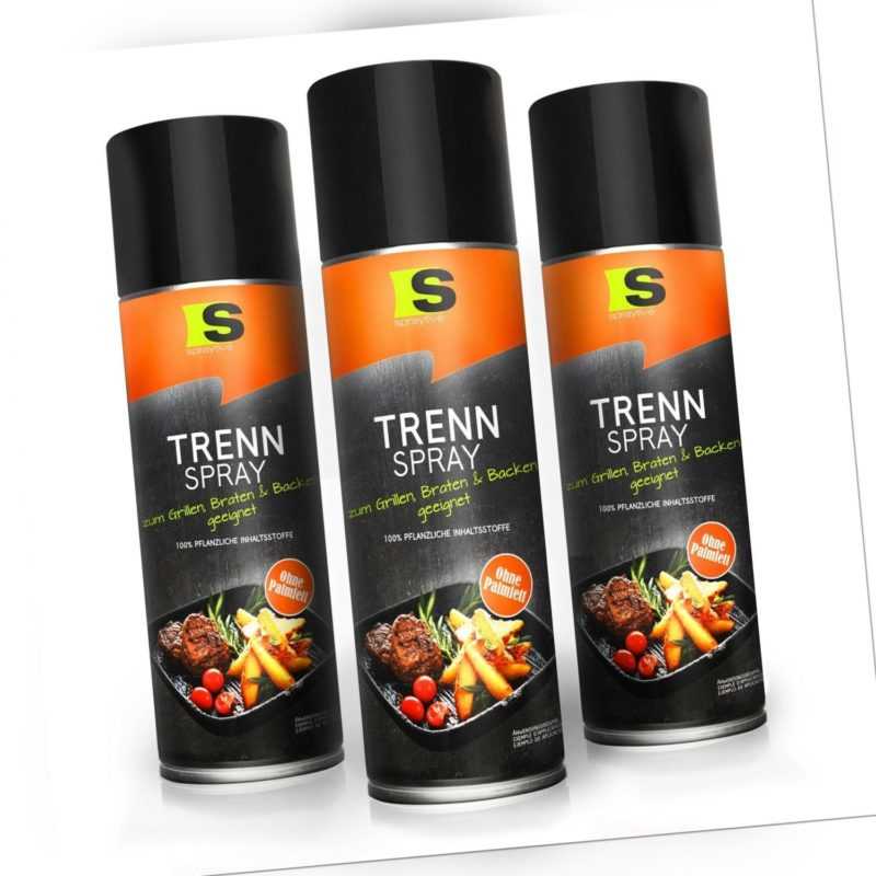Spraytive 400ml Trennspray Grill-Spray |1-12 Stk| Trennfett Non-Stick Anti-Haft