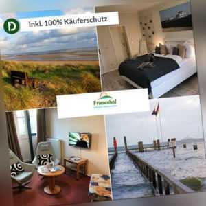 3 Tage Urlaub auf der Nordsee Insel Föhr im Hotel Friesenhof mit Frühstück