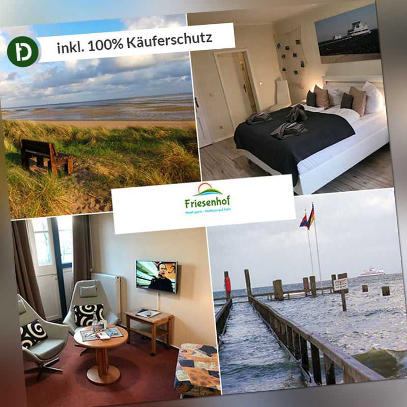 3 Tage Urlaub auf der Nordsee Insel Föhr im Hotel Friesenhof mit Frühstück