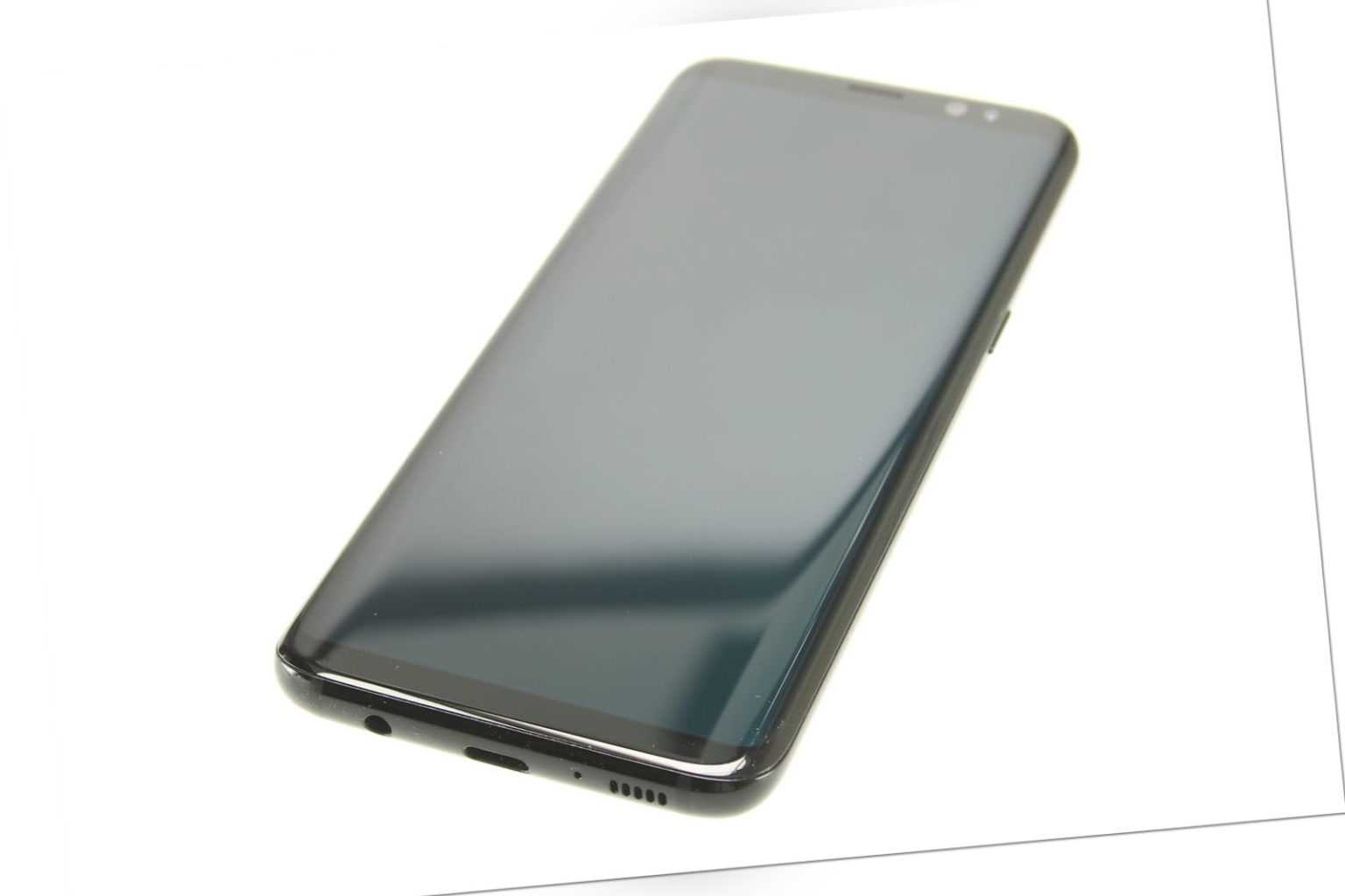 Samsung Galaxy S8 64GB Midnight black ohne Simlock- Akzeptabler Zustand